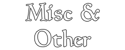Misc & Other